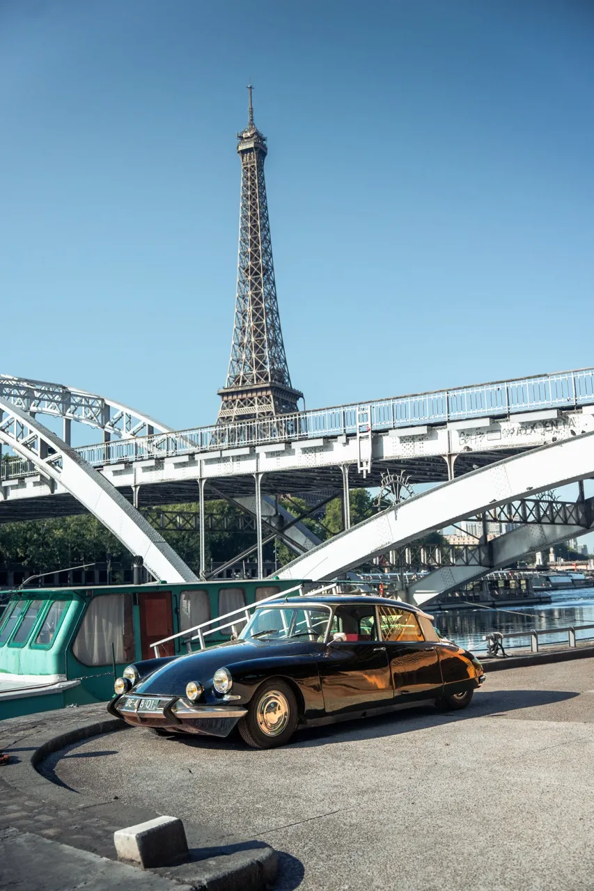 Photo, luxe, Paris, Arc de triomphe, auto, automotive, vintage